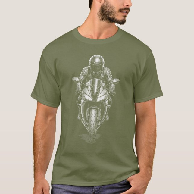 T-shirt Vélo de sport (Devant)