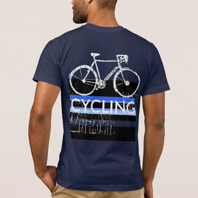 T-shirt vélo de sport (Dos)