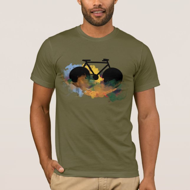 T-shirt Vélo de style urbain (Devant)