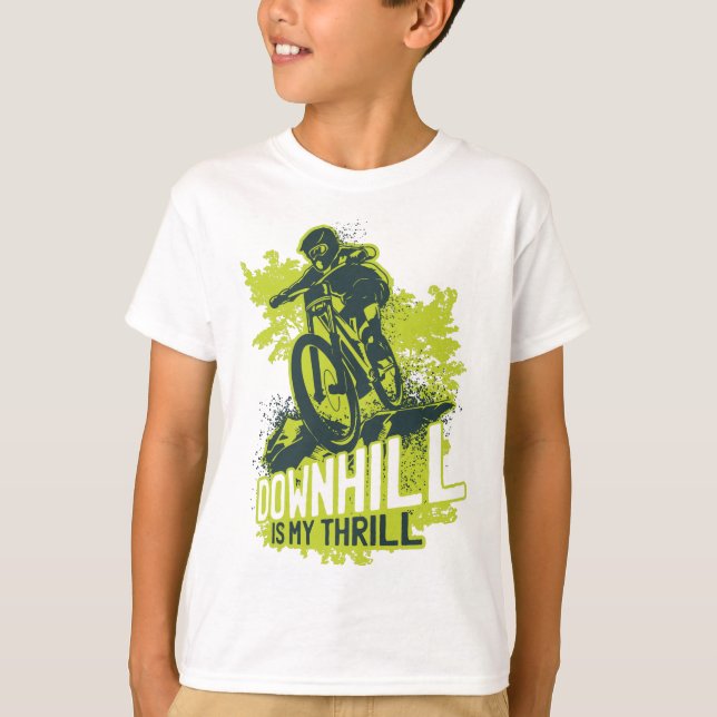 T-shirt Vélo descendant (Devant)