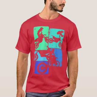 T-shirt Vélo Dirt Rider Motocross Enduro Dirt Vélo