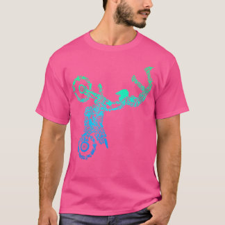 T-shirt Vélo Dirt Rider Motocross Enduro Dirt Vélo Boys