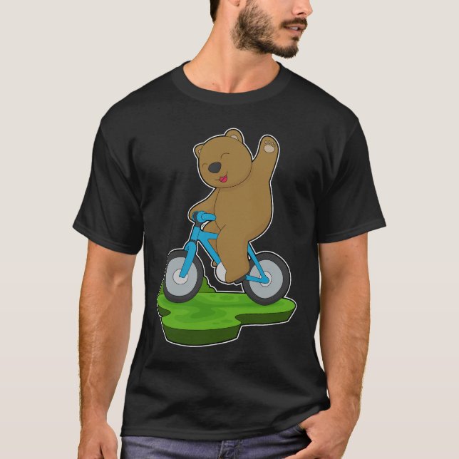T-shirt Vélo d'ours (Devant)