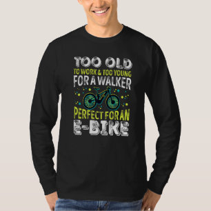 T-shirt Vélo EBike Bicyclette EMTB Cyclisme E Vélo Cycle