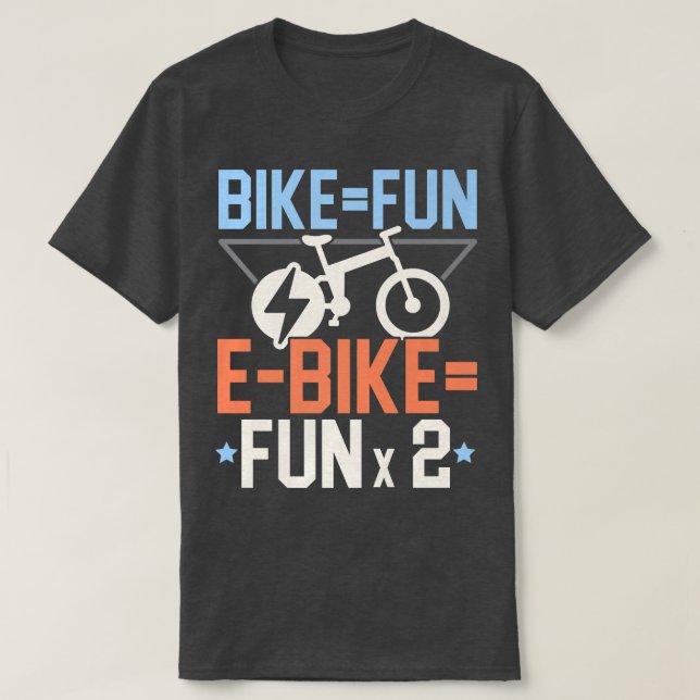 T-shirt Vélo électrique E-Vélo vélo vélo vélo vélo Lover v (Design devant)