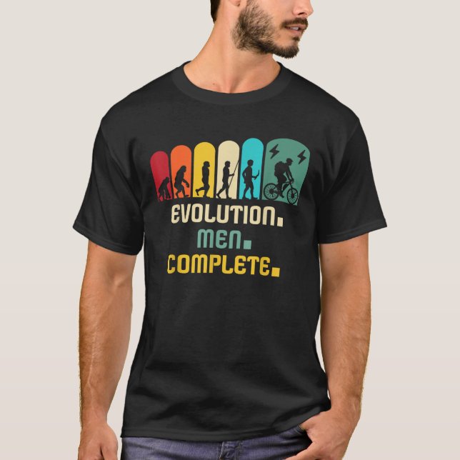 T-shirt Vélo Électrique Ebiker Évolution Ebike  (Devant)