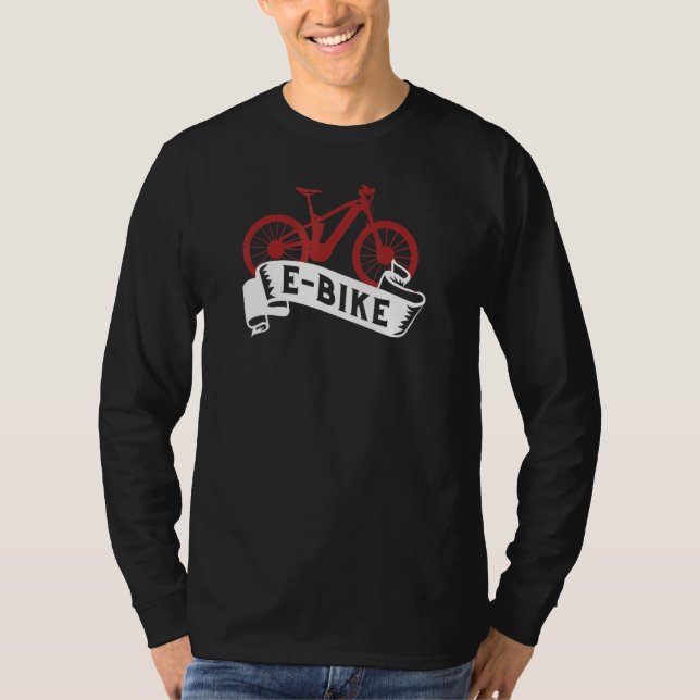 T-shirt Vélo électrique, Vélo E, Cool E VTT (Devant)