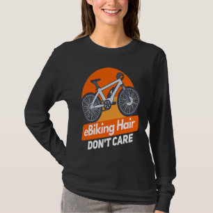 T-shirt Vélo Électrique Vélo Électrique Citation Humour