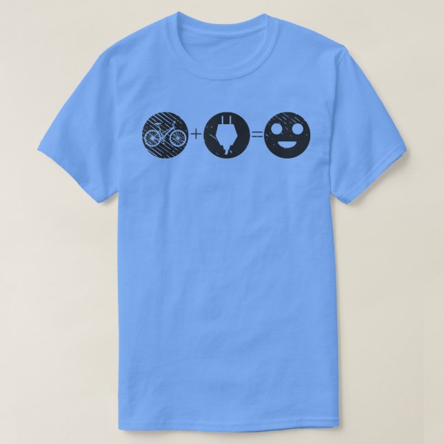 T-shirt Vélo électrique Vélo vélo vélo vélo vélo vélo vélo (Design devant)