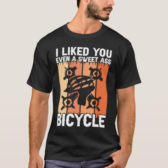 T-shirt Vélo et vélo (Devant)