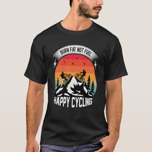 T-shirt Vélo et vélo 101 (Devant)