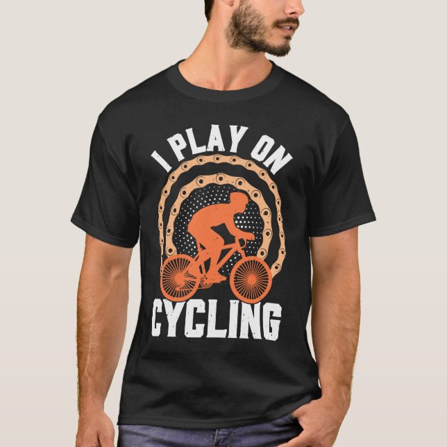 T-shirt Vélo et vélo 32 (Devant)