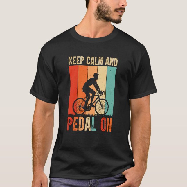 T-shirt Vélo et vélo 60 (Devant)