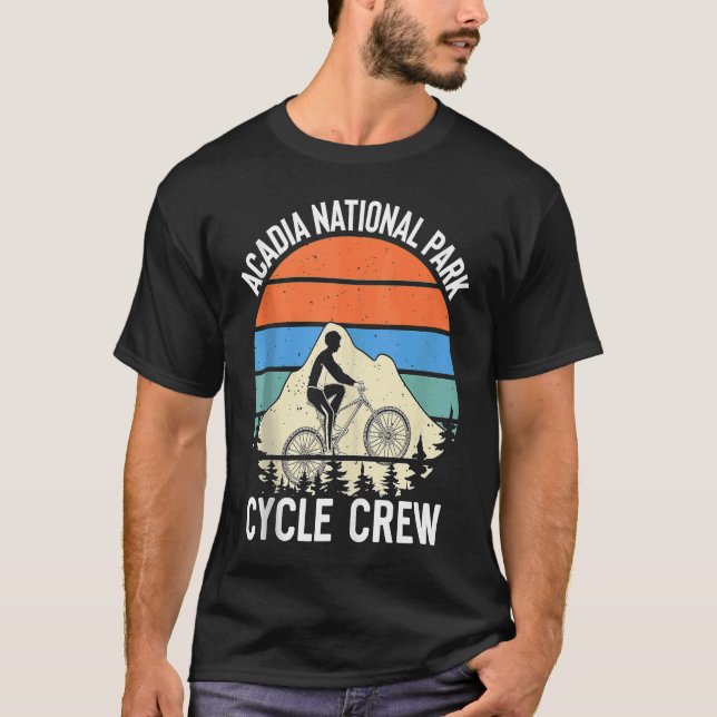T-shirt Vélo et vélo 7 (Devant)