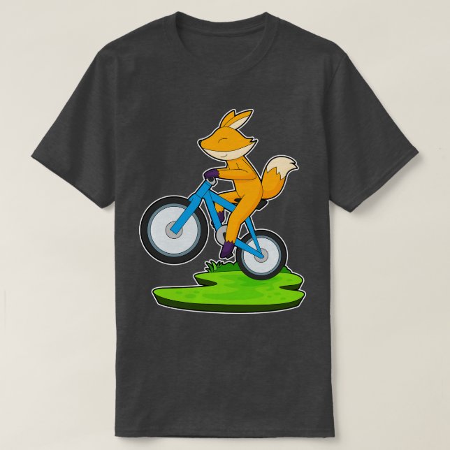 T-shirt Vélo Fox (Design devant)