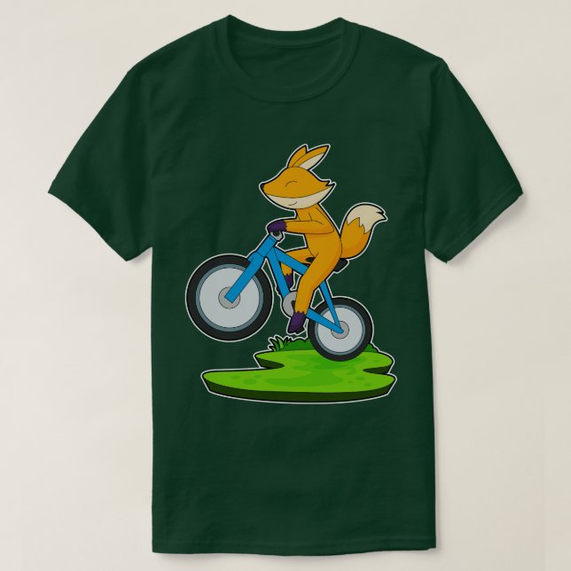 T-shirt Vélo Fox (Design devant)