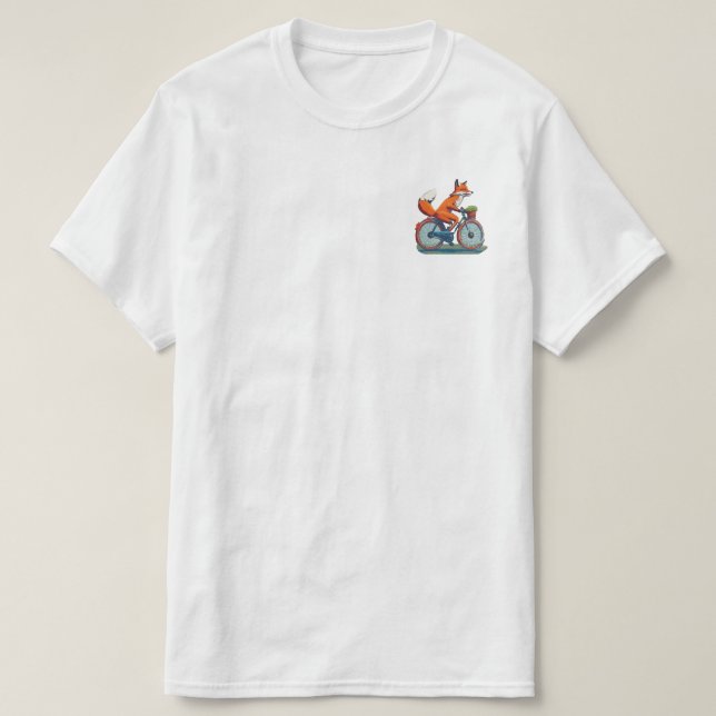 T-shirt Vélo Fox (Design devant)