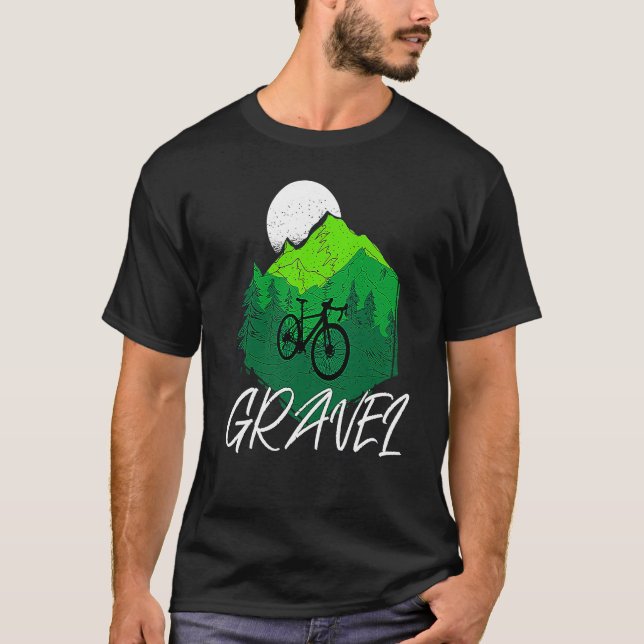 T-shirt Vélo Gravel Gravel Vélo gravel (Devant)