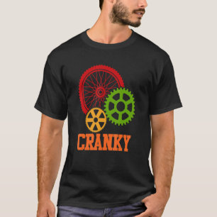 T-shirt Vélo grincheux cyclisme cycle cyclisme vélo graphi