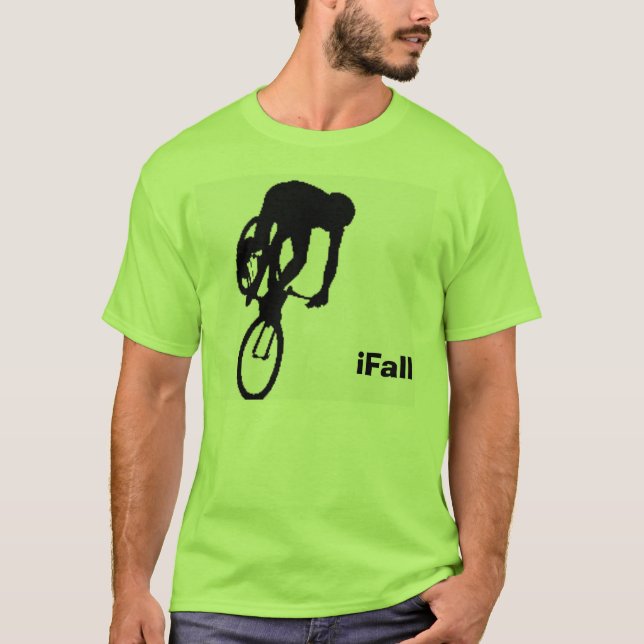 T-shirt vélo, iFall (Devant)