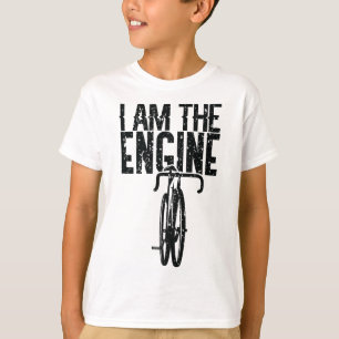 T-shirt Vélo Je Suis Le Moteur Vélo Tout Terrain Pour Cycl