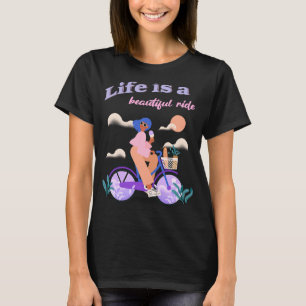 T-shirt Vélo La Vie Des Femmes Est Une Belle Promenade