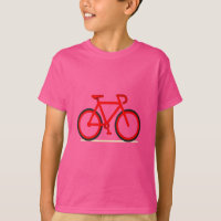 T-Shirt Vélo Ligne Rouge – Roulez dans le Style Mi