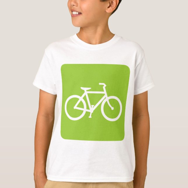 T-shirt Vélo - Martian Green (Devant)