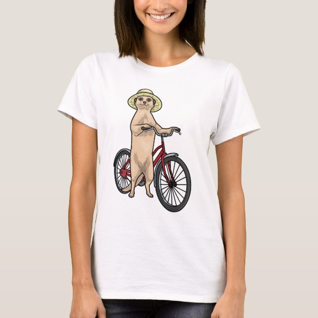 T-shirt Vélo Meerkat (Devant)