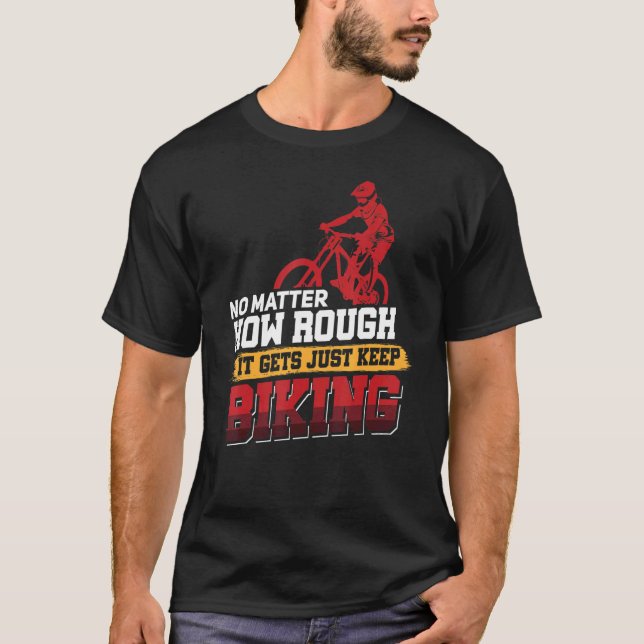 T-shirt Vélo Mtb Mountain Vélo Bmx Vélo (Devant)