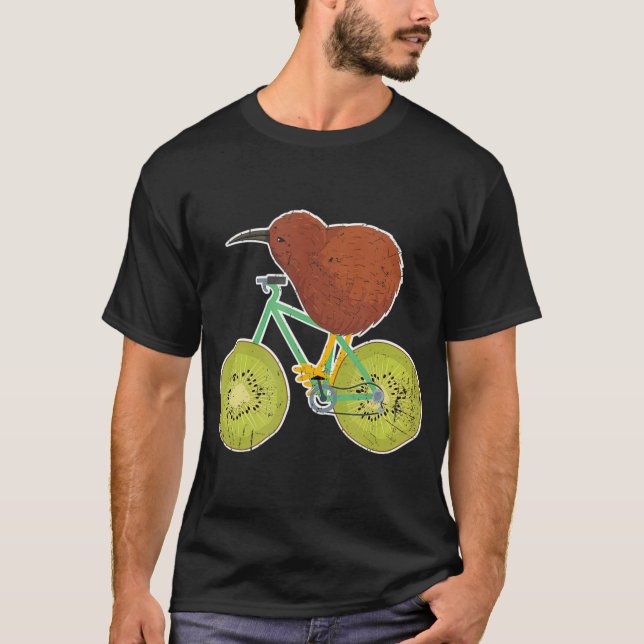 T-shirt Vélo néo-zélandais pour les amateurs de fruits de  (Devant)
