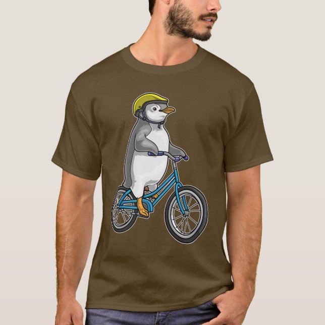 T-shirt Vélo Penguin (Devant)