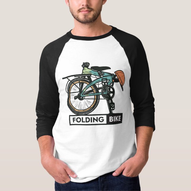 T-shirt Vélo pliant (Devant)
