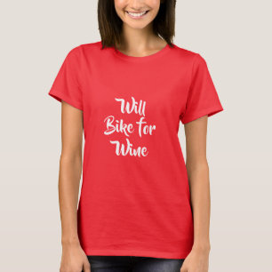 T-SHIRT VÉLO POUR CHEMISE À VIN