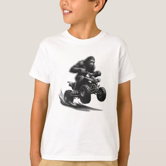 T-shirt Vélo Quad Bigfoot (Devant)