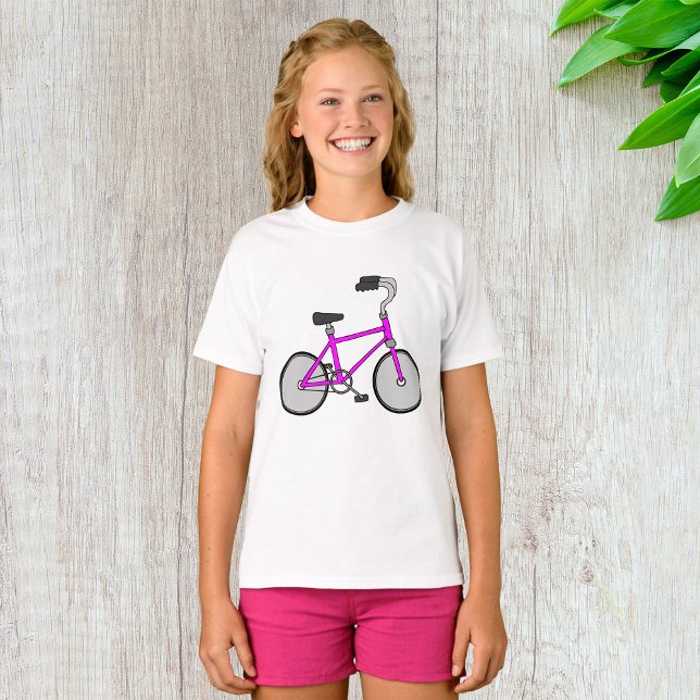 T-shirt Vélo rose (Créateur téléchargé)