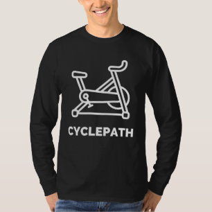 T-shirt Vélo stationnaire Cyclepath cours de spinning cycl
