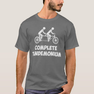 T-shirt Vélo tandem Tandemonium complet