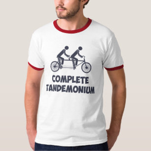 T-shirt Vélo tandem Tandemonium complet