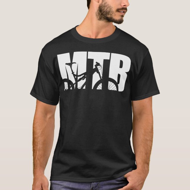 T-shirt Vélo tout terrain (Devant)