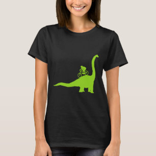 T-shirt Vélo tout terrain dinosaure cycliste VTT 