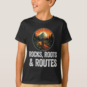 T-shirt Vélo Tout Terrain Pour Hommes Garçons Femmes Drôle