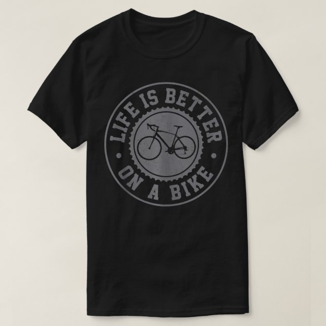 T-shirt Vélo vélo de route vélo vélo de route cadeau cycli (Design devant)