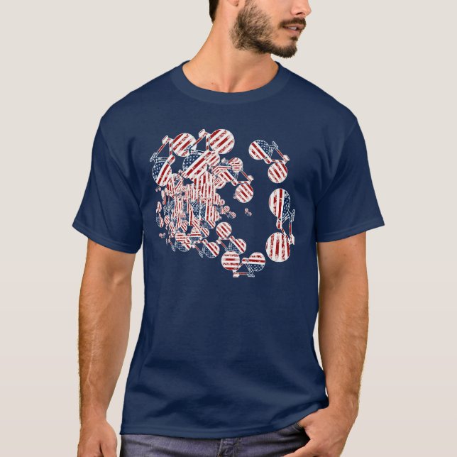 T-shirt vélo . vélo / vélo bien (Devant)