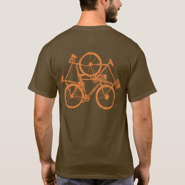 T-shirt vélo vélo vélo vélo vélo (Dos)