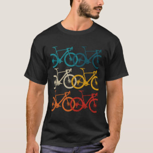 T-shirt Vélo vintage Cyclisme Route Vélo Course Vélo Cycli