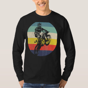 T-shirt Vélo vintage Dirt Motocross Enduro hors route