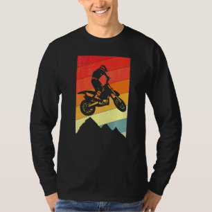 T-shirt Vélo vintage Dirt Motocross Enduro hors route