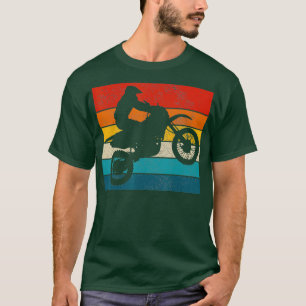 T-shirt Vélo vintage Dirt Motocross MX Enduro Retro
