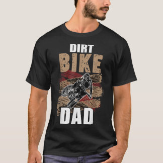 T-shirt Vélo Vintage Distorsion Papa MX Motocross